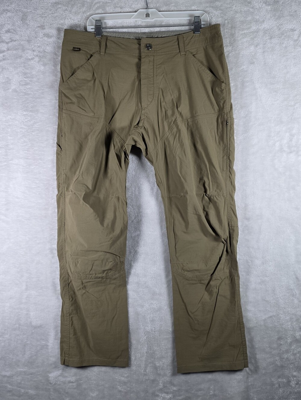 Kuhl Renegade Pants Mens Size 36x30 Buckskin Khaki Performance Hiking Chinos